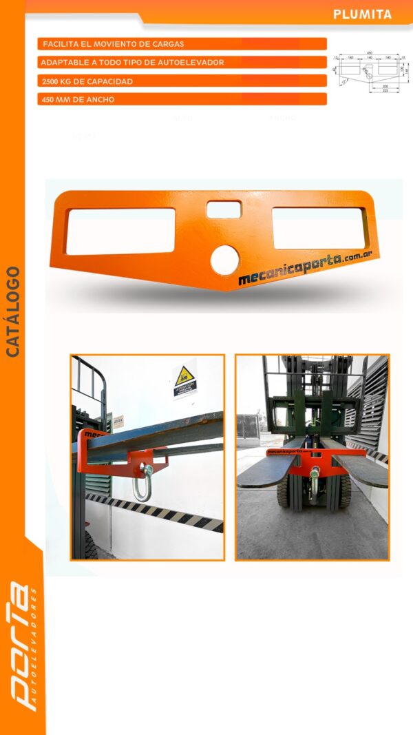<strong>Pluma para Autoelevador</strong> - Imagen 4
