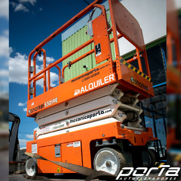 <strong>Plataforma Tijera Eléctrica  8 MTS De Altura De Trabajo </strong> - Imagen 3