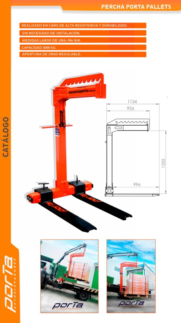 <strong> Percha Porta Pallets </strong> - Imagen 4